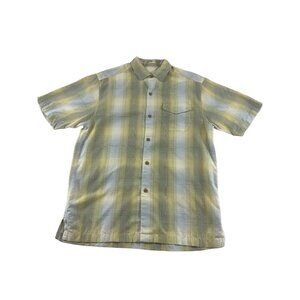 Tommy Bahama Origional Fit Short Sleeve Plaid Shirt - Medium
